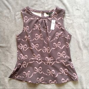 ⭐️NEW⭐️ Banana Republic peplum top!